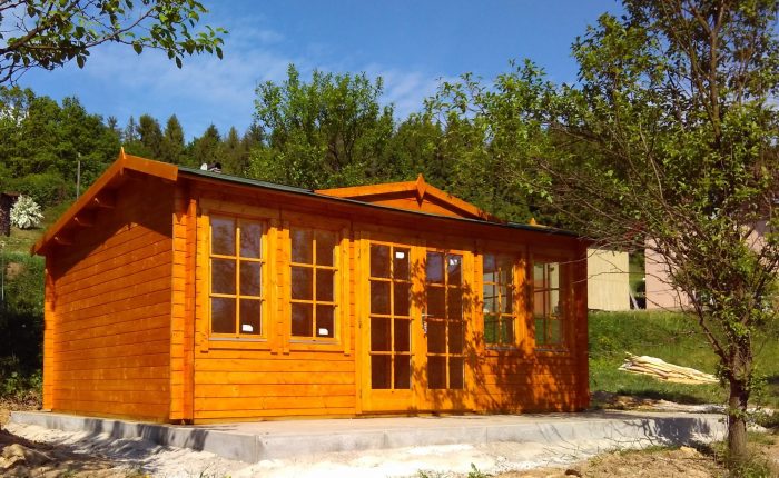 realizacie dřevěného zahradního domku Balmoral